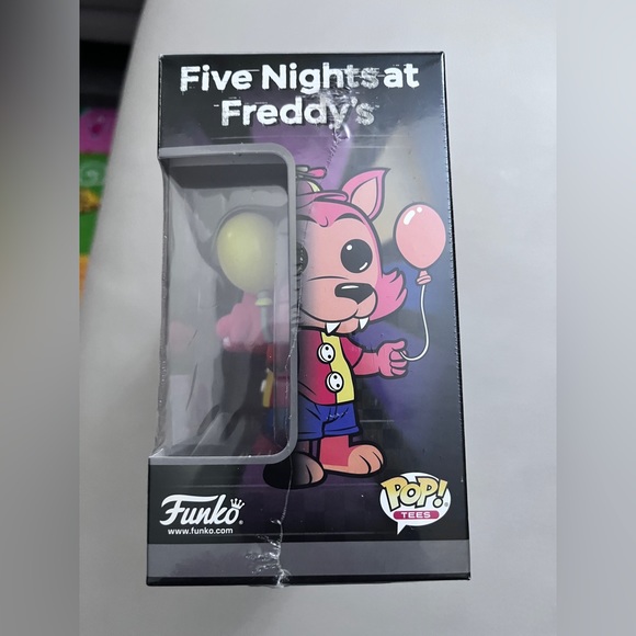 NWB -Funko Pop! Tee Five Nights at Freddy’s Vinyl Figure Foxy  Tee Men S/Women M - Picture 4 of 10